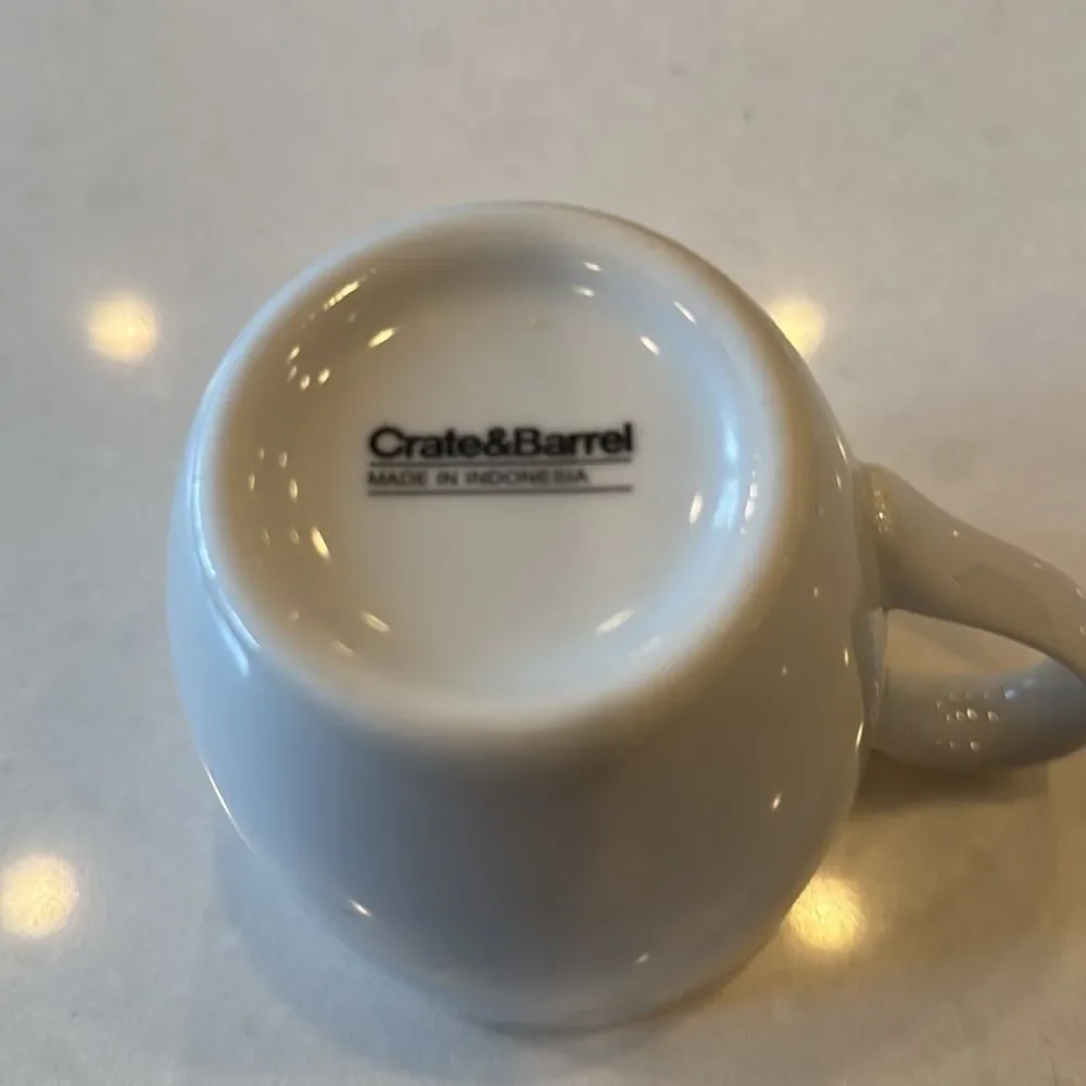 Crate&Barrel coffee mug excellent condition great replacement for broken one.